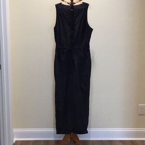 GAP Navy Blue Sleeveless V Neck Jumpsuit Size Large